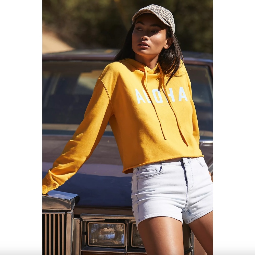 Anthropologie Aloha Hoodie
